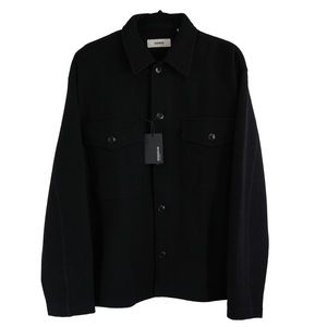Buck Mason Men’s Black Felted Field Shirt